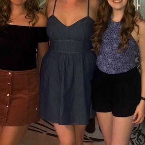 Express denim dress !!!
